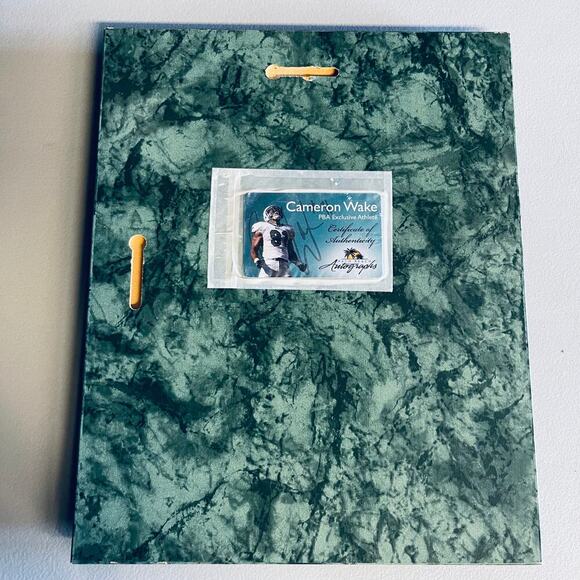 Cameron Wake Framed & Signed Autographed Photo with Certificate of Authenticity - Picture 5 of 7